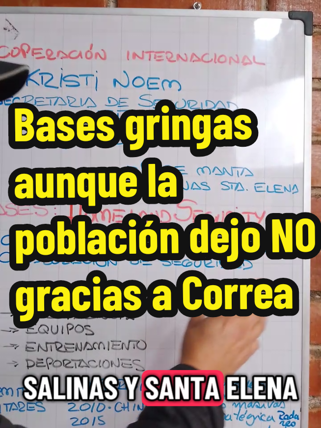 por medio de la figura de cooperación estratégica las bases gringas pueden entrar a Ecuador y todo esto Gracias a correa  #patonianos #consultapopular #mexico #urgente #fyp 