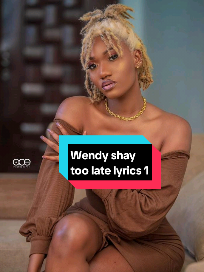 🎤 Wendy Shay, une voix, une vérité. Quand c’est trop tard, c’est trop tard… Ce son rappelle qu’il faut savoir partir quand l’amour ne respecte plus. #WendyShay #TooLate #GhanaMusic #LyricsVideo #ShayGang@Wendy Shay @Tracy Gyasi 