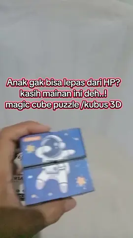 mainan edukasi magic cube puzzle/kubus 3D #fyp #maianananakviral #mainanedukasi #magicube #kubus 