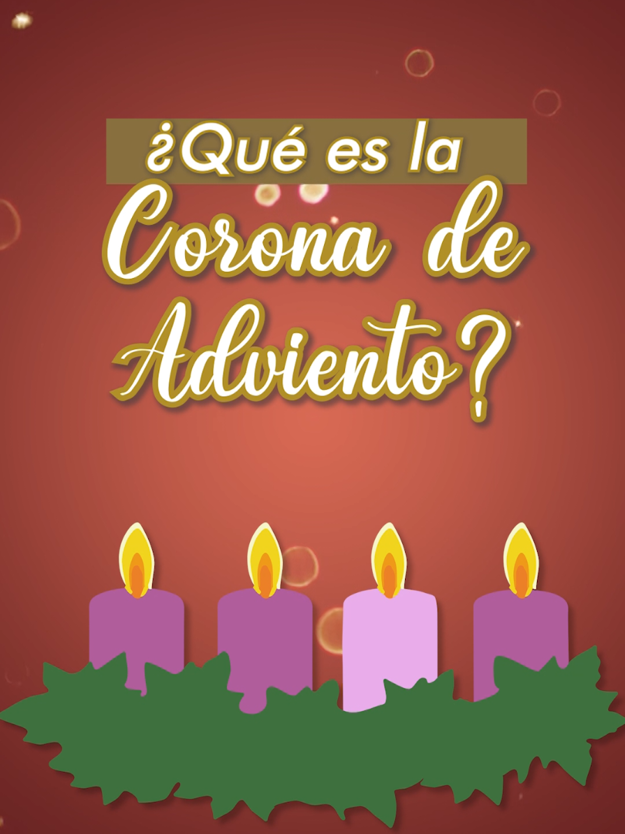 ✨ ¿Sabes qué es la Corona de Adviento? ✨ Pronto inicia el Adviento… y esta corona nos ayuda a prepararnos para recibir al Señor. 🌿 Su forma circular nos recuerda que el amor de Dios no tiene principio ni fin. 💚 El color verde simboliza la esperanza y la vida nueva que Cristo trae. 🕯️ Las cuatro velas representan cada domingo de Adviento; al encenderlas, la luz crece, igual que nuestra espera. 💜💜💜🩷 Tres velas moradas y una rosada: las moradas son de penitencia; la rosada expresa la alegría porque el Señor está cerca. Cada vela encendida es una esperanza que renace y nos invita a preparar el corazón para el nacimiento de Jesús. 💛 Pronto inicia el Adviento… conoce más y vívelo junto a Radio María Perú. #Adviento #fyp #navidad  #catolico #catolicostiktok 