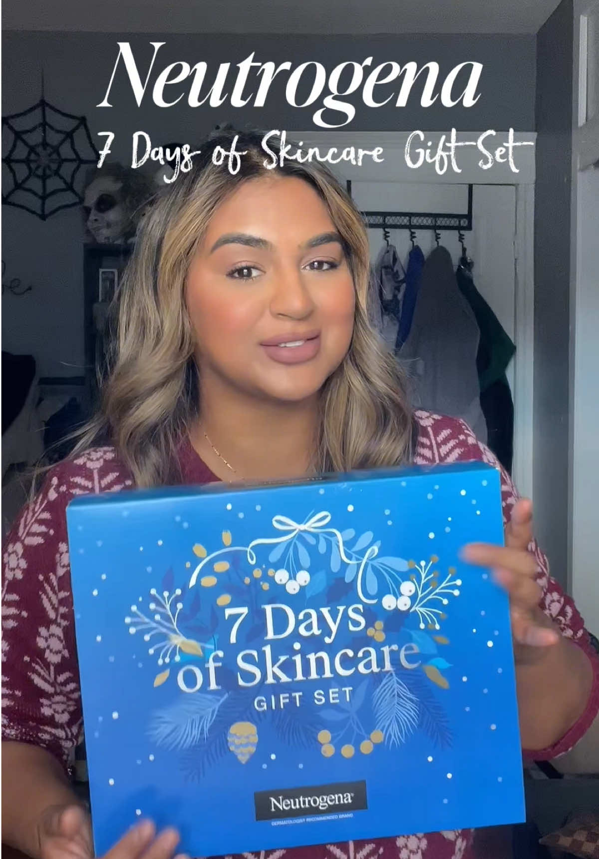 #AD I just unboxed the Neutrogena 7 day Skincare Advent Calendar and it’s lowkey fire. Every product is something I’ll actually use. It’s a $56 value for $29.99, so you’re saving over $25 while getting a week of skincare treats. Give the gift of skincare with this 7 day Advent calendar gift set. You can shop now at Walmart or Amazon.com 😍 @amazon @walmart @neutrogena_us #HolidayGiftIdeas #adventcalendar #winterskincare #skincareroutine 