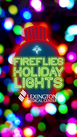 Tomorrow, we flip the switch! Fireflies Holiday Lights returns to Segra Park this Friday, November 21st! #columbiasc #columbiafireflies #christmas #holidaylights 