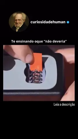 🔐 O Truque do Papel Que Revela Senhas: Verdade ou Ilusão? Você já viu alguém “quebrando” o código de um cadeado… usando só um pedaço de papel? 🤨📄 Parece mágica — mas existe mais ciência nisso do que você imagina. 🧪 A verdade é a seguinte: alguns cadeados baratinhos têm uma folga interna no mecanismo. Quando você passa um papel fino, ele “sente” a lingueta — e cada número certo deixa o papel entrar mais fundo. É como se o cadeado contasse o segredo… se você souber ouvir. 🔍 Mas cuidado: Essa técnica não funciona em cadeados de boa qualidade. Modelos modernos têm proteção anti-shim, mecanismos reforçados e discos que não deixam o papel acessar nada. Ou seja: ✔ Funciona? Sim — mas só nos cadeados mais frágeis. ❌ Serve pra qualquer cadeado? Nem perto disso. A internet ama simplificar o impossível. A gente ama explicar o “como”. Se isso te impressionou, deixa aquele like — fortalece demais a página! 🔥 𝘖 𝘊𝘳𝘰𝘯𝘪𝘴𝘵𝘢 𝘖𝘤𝘶𝘭𝘵𝘰 🧠 @ostr1ker / @ocron1sta ⸻ 🔟 Hashtags otimizadas: #curiosidadehuman #engenharia #mistérios #segurança #mecânica     