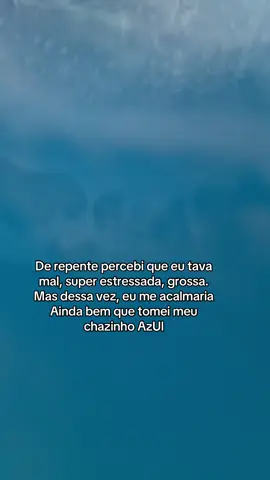 Me acalmei e passou #ansiedade #estresse #crisedeansiedade 