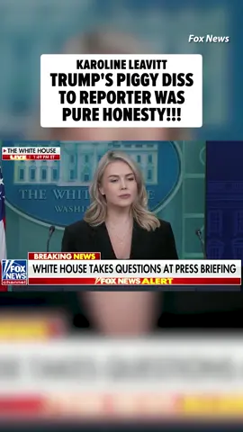 Honesty is the best policy ... at least according to Karoline Leavitt, who brazenly defended Donald Trump calling a female reporter 
