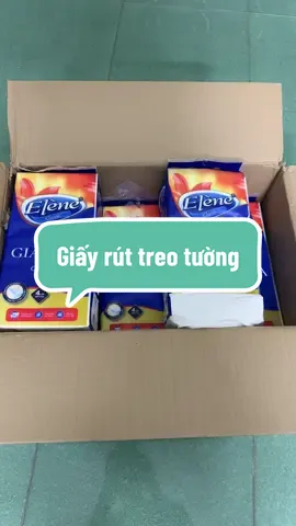 Giấy Rút Đáy Đa Năng Elene 4 Lớp cao cấp mềm mịn, an toàn, khăn rút giấy treo tường, giấy vệ sinh treo tường#thinhhanh #xuhuong #đồgiadung 