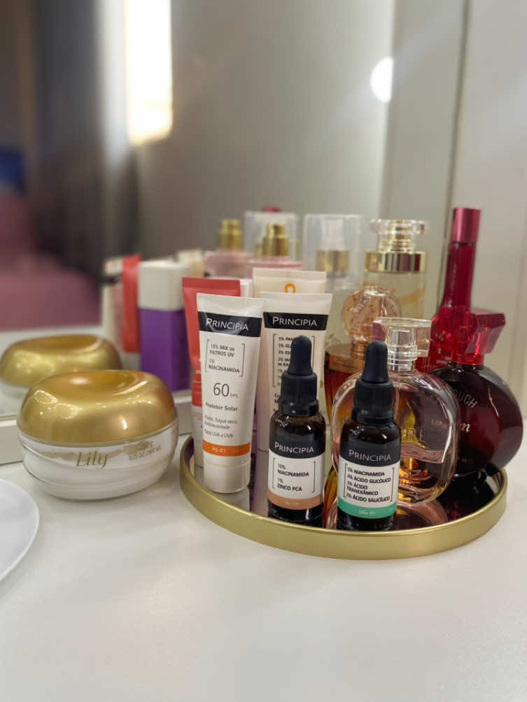 Comprinhas para minha penteadeira -  ID: BHW-VJJ-GFV 🛍️📦🪞🧴🎀💕#bandeja #perfume #skincare #satisfatorio #shopee 