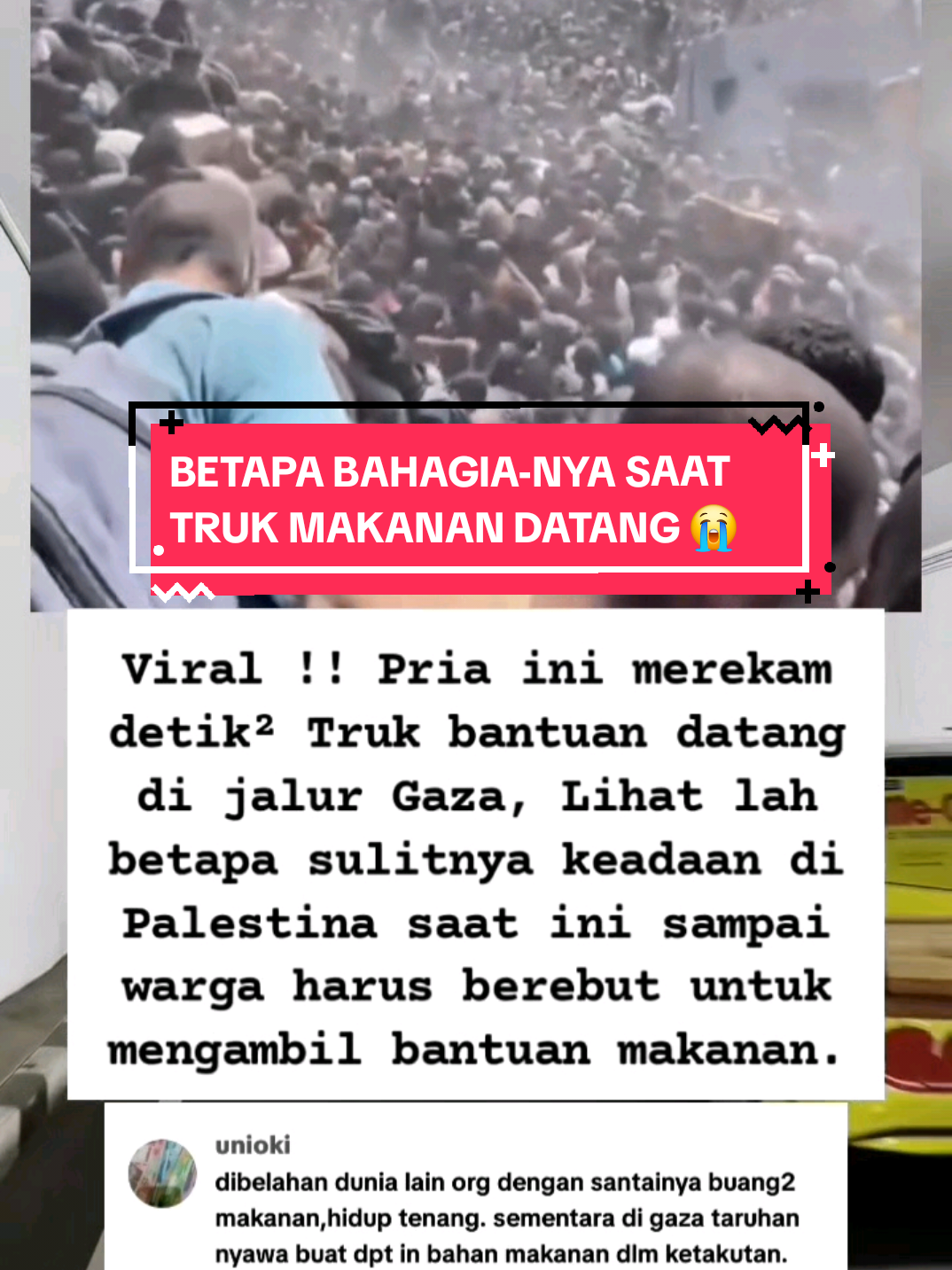 VIRAL !! BETAPA BAHAGIA-NYA SAAT TRUK MAKANAN DATANG 😭😭😭🇯🇴🇯🇴🇯🇴 #creatorsearchinsights #islamic_video #freepalestine🇵🇸❤️ #fypage #palestine🇵🇸 