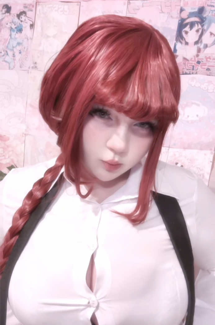 cringy song let me be pls…#makima #cosplay #chainsawman #makimacosplay 