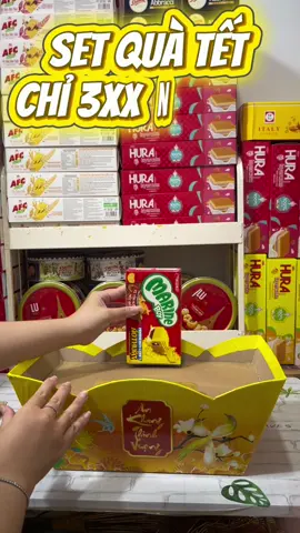 Set vàng có làm các nàng say đắm 🤩 chỉ 3xx nhỏ xíuuu #tết2026 #gioquatet #tetsumvay #xuhuong #banhkeo 