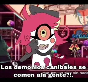 Se comen a la gente #hazbinhotel #hazbinhoteltemporada2 #alastor#nifty #husk 