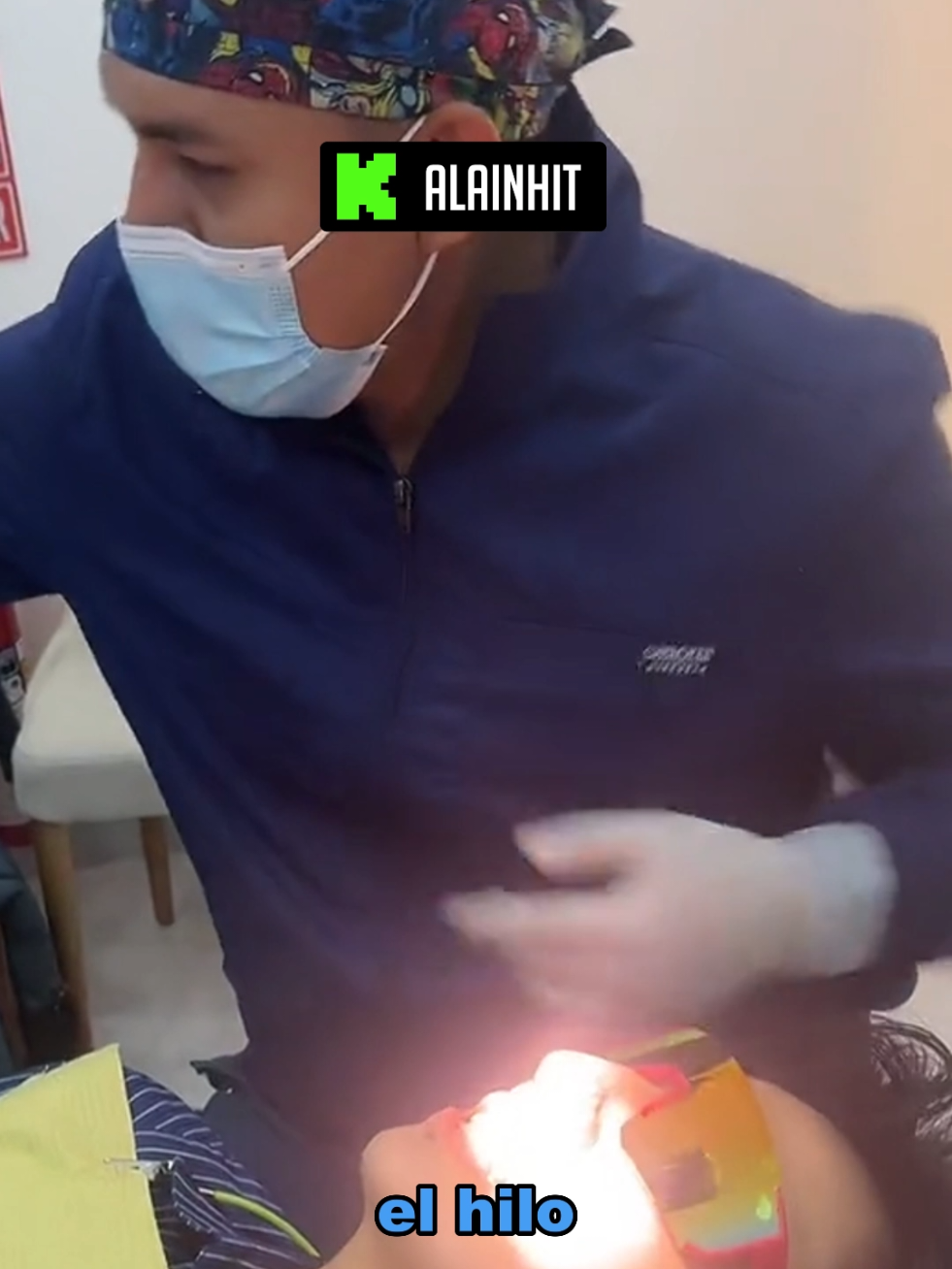 Por fin me dará besos mi novia. Gracias @Od.Luis_Alay por el mejor tratamiento. #alainhit #odontologia #humor #ecuador 