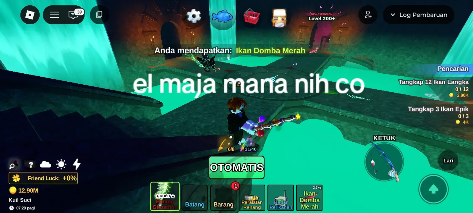 el maja ga muncul²🥱🥱