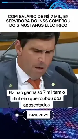 ladra do ÍNSS gosta de ostentar carros  milionários #corrupção #inss #noticias #fyp
