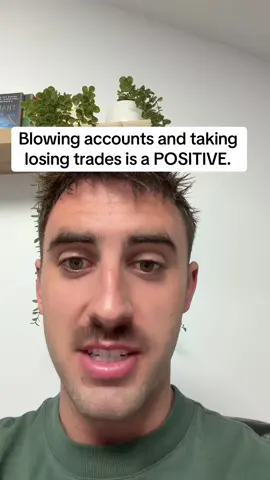 Blowing accounts and losing trades is a good thing. Learn from it #daytrading #trading #motivation #entrepreneur #trending 