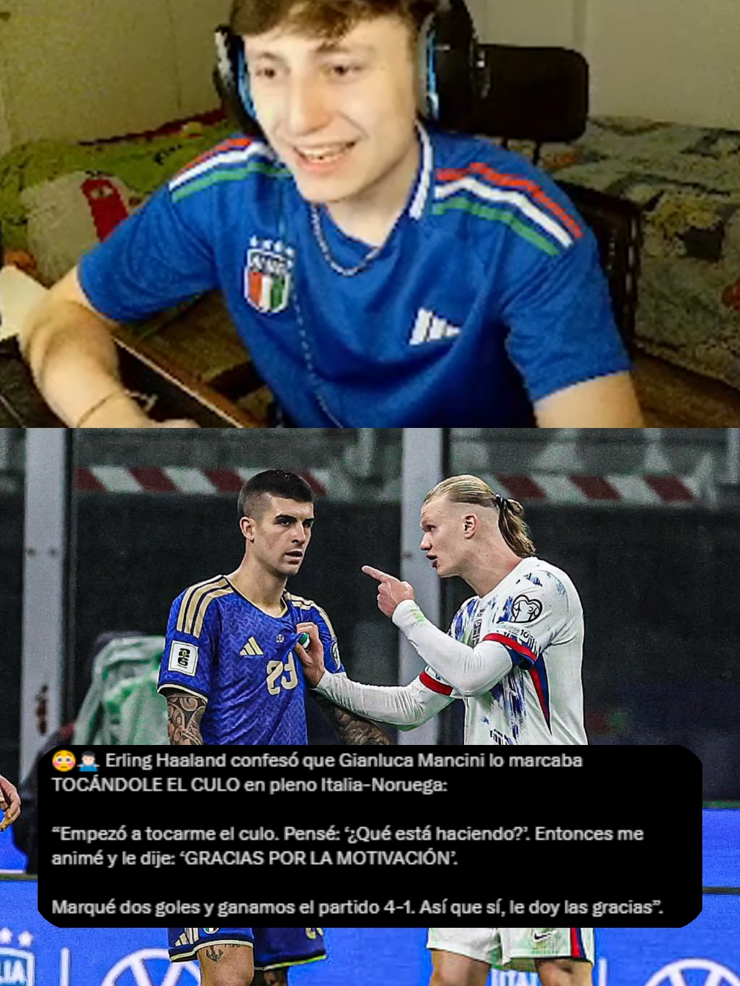 HAALAND CAMBIÓ DE VEREDA? | #haaland #futbol #stream #clips #kick #fyp #matini