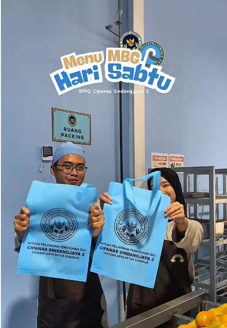 ada apa aja sih didalam snack mbg untuk hari sabtu?🤔 mimin spill nihh #sppg #cipanascianjur #dcolonelresto #makanbergizigratis #fypシ゚ 