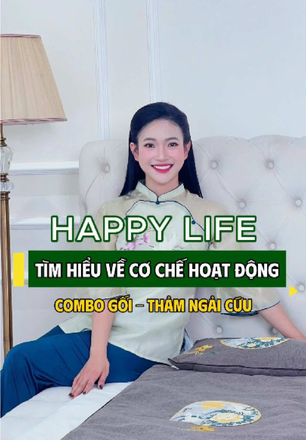 Nhiều bác thắc mắc vì sao gối ấm hơn thảm thì cùng em xem hết video này nha ❤️ #hoangthinhan #happylife #SuperBrandFestival #tiecdealxinh 