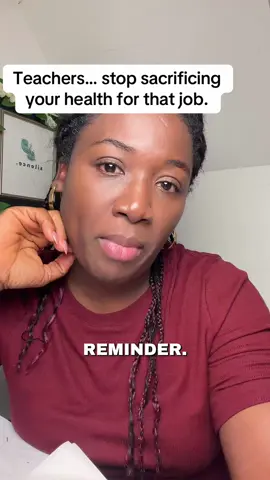Admin won’t show up in your ER room. Your health is more important than their guilt trips.  Save & send this to every teacher you know.  #teacherlife  #overstimulated  #teacherwellbeing #teacherburnout  #teachertok 