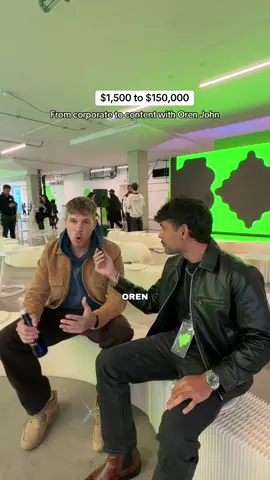 A conversation with Oren John, a corporate exec turned content creator and entrepreneur with an inspiring story @Oren John 