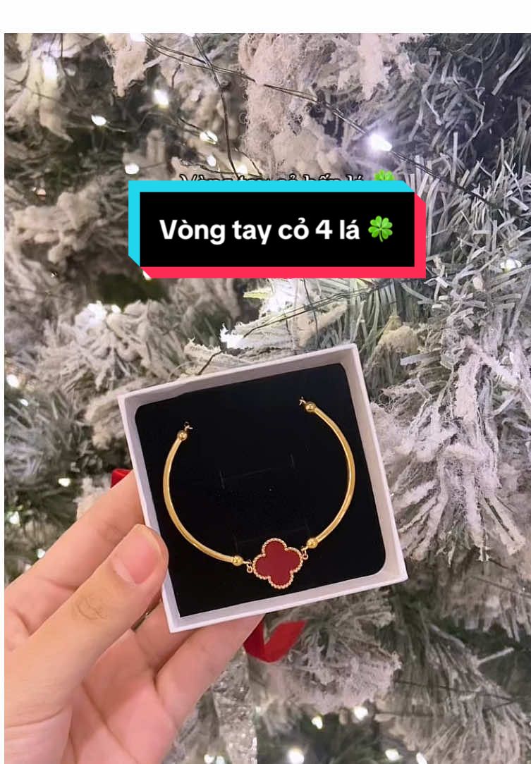 Vòng tay cỏ 4 lá 🍀- vừa xinh vừa mang lại may mắn 💖#mebapreview #classygirl #vongtayco4la #vongtaynu #viralvideo 