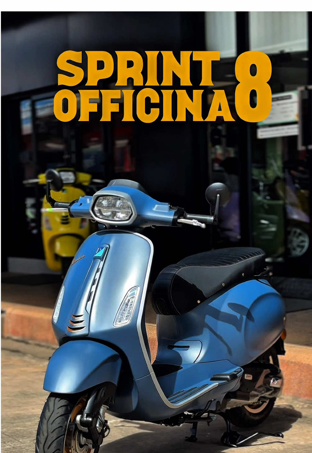 Vespa Sprint Officina 8 #vespa #officina8 #เวสป้าดิว่ะ🛵 #เวสป้า 