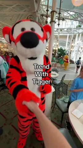 Tigger said “bounce first, trend second.” 😂🧡✨ #tigger #magickingdom #isthisillegal #disneyworld @Disney Parks 