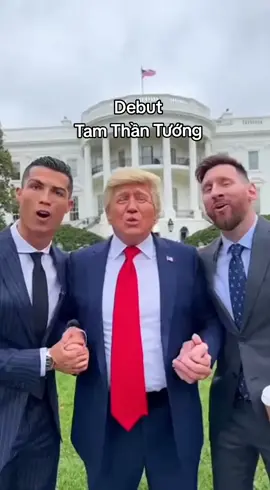 Khi Trump Ronaldo và Messi cùng hát tiếng việt #donaldtrump #ronaldo #messi #fyp 