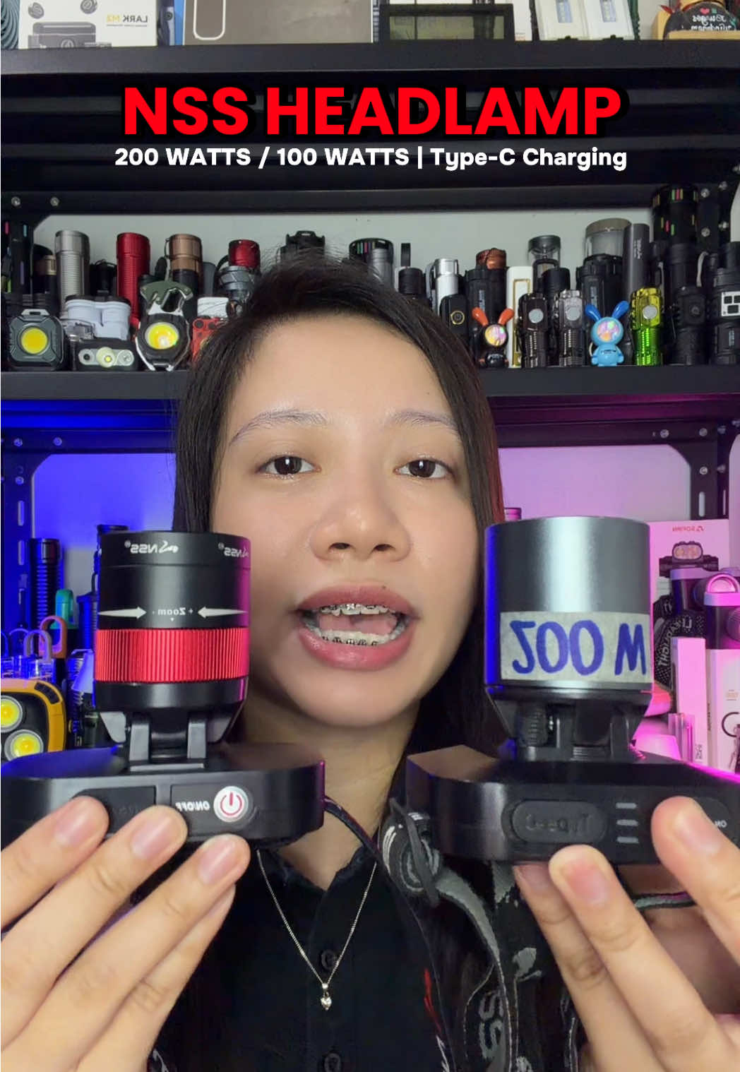 Available na ang NEW VERSION 200 Watts and 100 Watts NSS HEADLAMP ‼️ Checkout na!  #nssheadlamp #headlamp #zoomableheadlamp #headlight #flashlight 