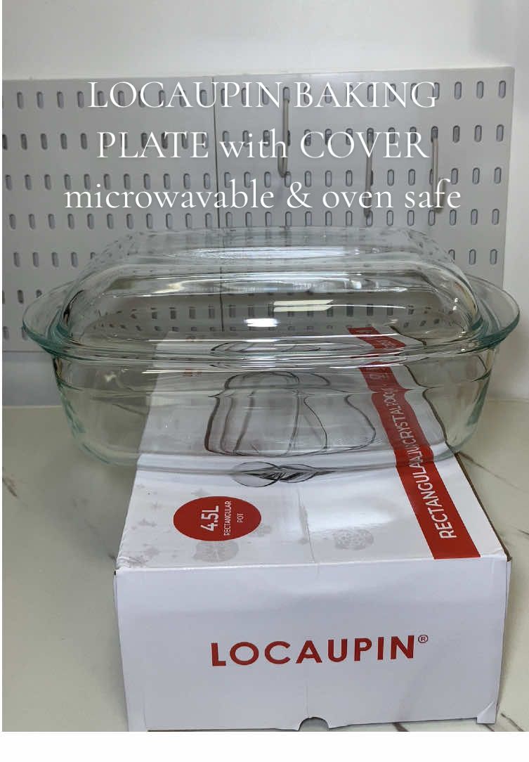Finally! meron na silang my Cover na Glass Food Container / Locaupin Baking Plate with Lid #locaupinfoodcontainer #bakingplatewithlid #foodcontainerwithcover #foodkeeperwithcover #glassbakeware @Locaupin 