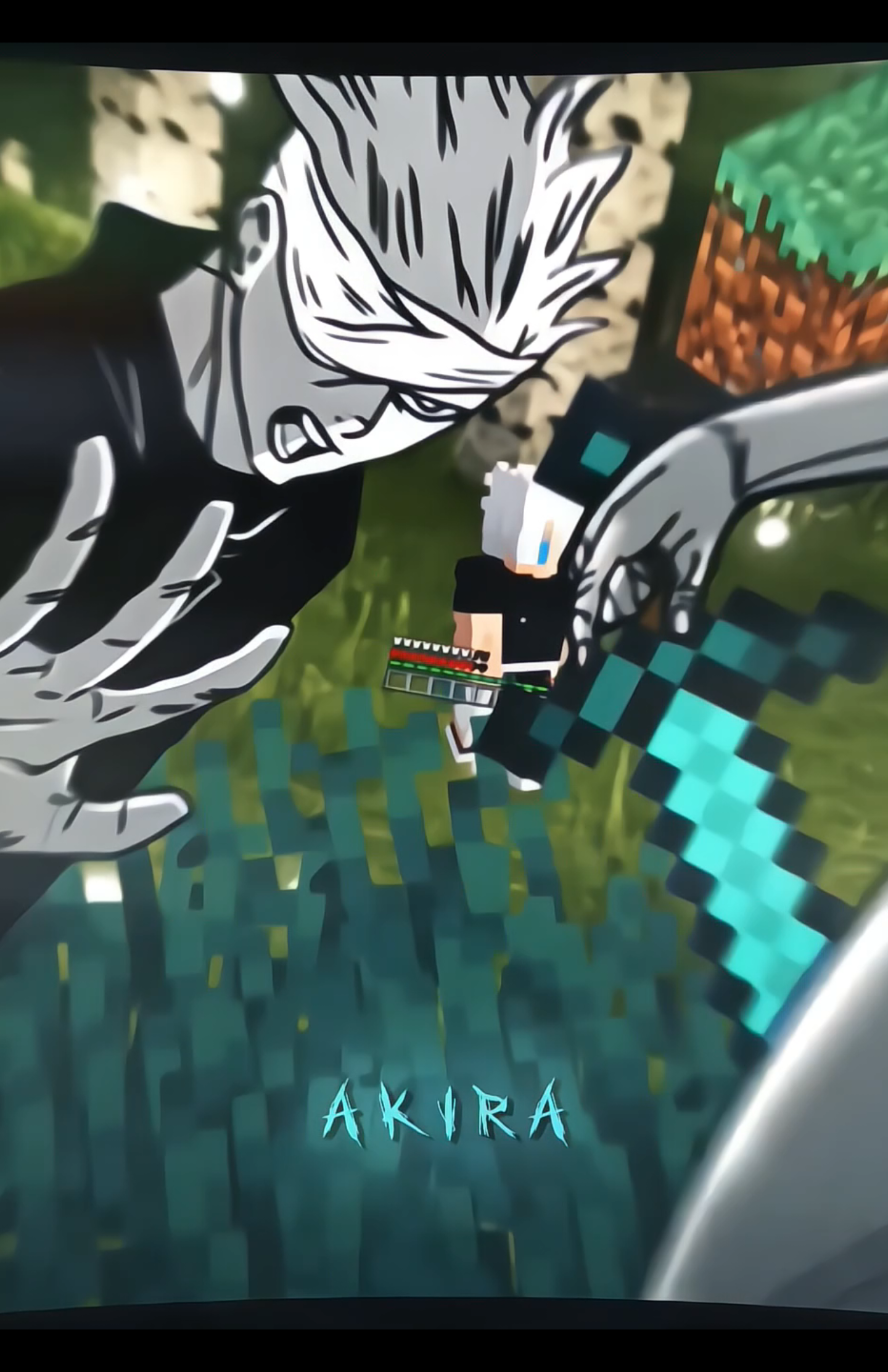 Jjk x Minecraft🔥 | Música: SPOOKY 2 #mangaedit #Anime #edit #jjk #Minecraft 