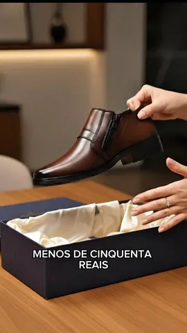 Botinha social masculina 