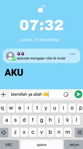 bismillah ya allah semoga di atas kkm #katakata #ngejarnilai #foryou #xybcaa #4upage #fyp