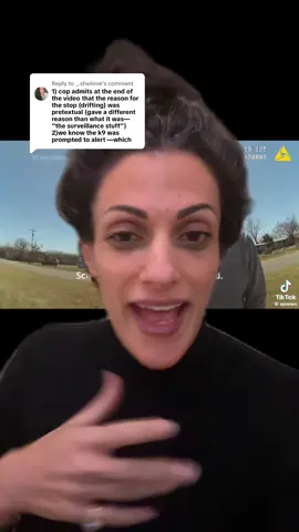 Replying to @_.sheilove #greenscreenvideo #greenscreen k9s are junk science— it’s junk if it’s not reliable. It’s junk if I can never know if it was a fake alert, prompted by the handler. It’s junk if the ends always justify the means. This is a violation of everyone’s constitutional rights. Everyone should be mad.  #fyp #4thamendment #dueprocess 