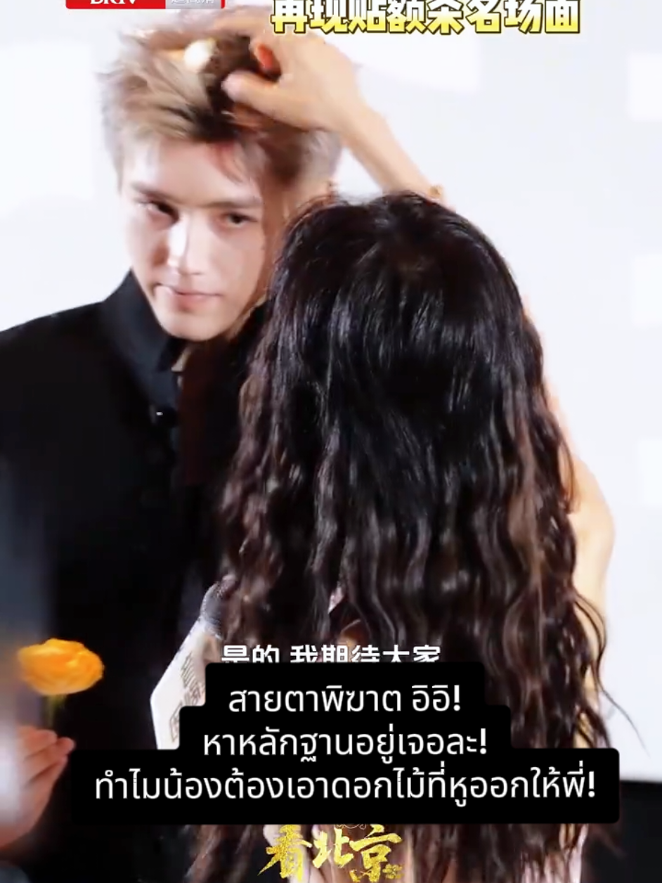 พบหลักฐานคนทัดดอกไม้ใส่หูเฟย์ละ!🤭🤭##chenfeiyu #เฉินเฟยอวี่ #wangyinglu #หวังอิ่งลู่ #วาสนาของปลาเค็ม 