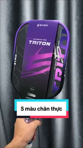 Sypik Triton 5 - vd 5 màu chân thực 0822504888 #sypikpickleball #sypiktriton5 #manhbanvotdao #xuhuongtiktok 