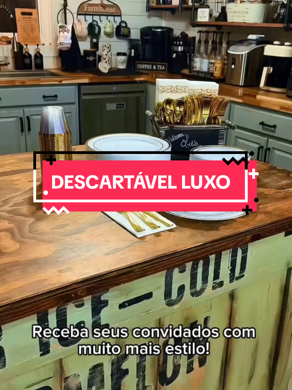 Como não lavar louças em festas e ainda assim servir com requinte, cuidado e beleza? #descartaveisembalagens #natal #casaorganizada 