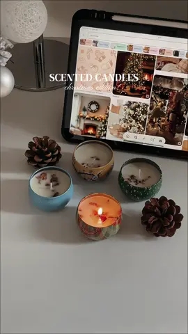 scented candles perfect for gift this coming christmas! 💫 #scentedcandle #scentedcandles #giftideas #christmasgift #fyp 