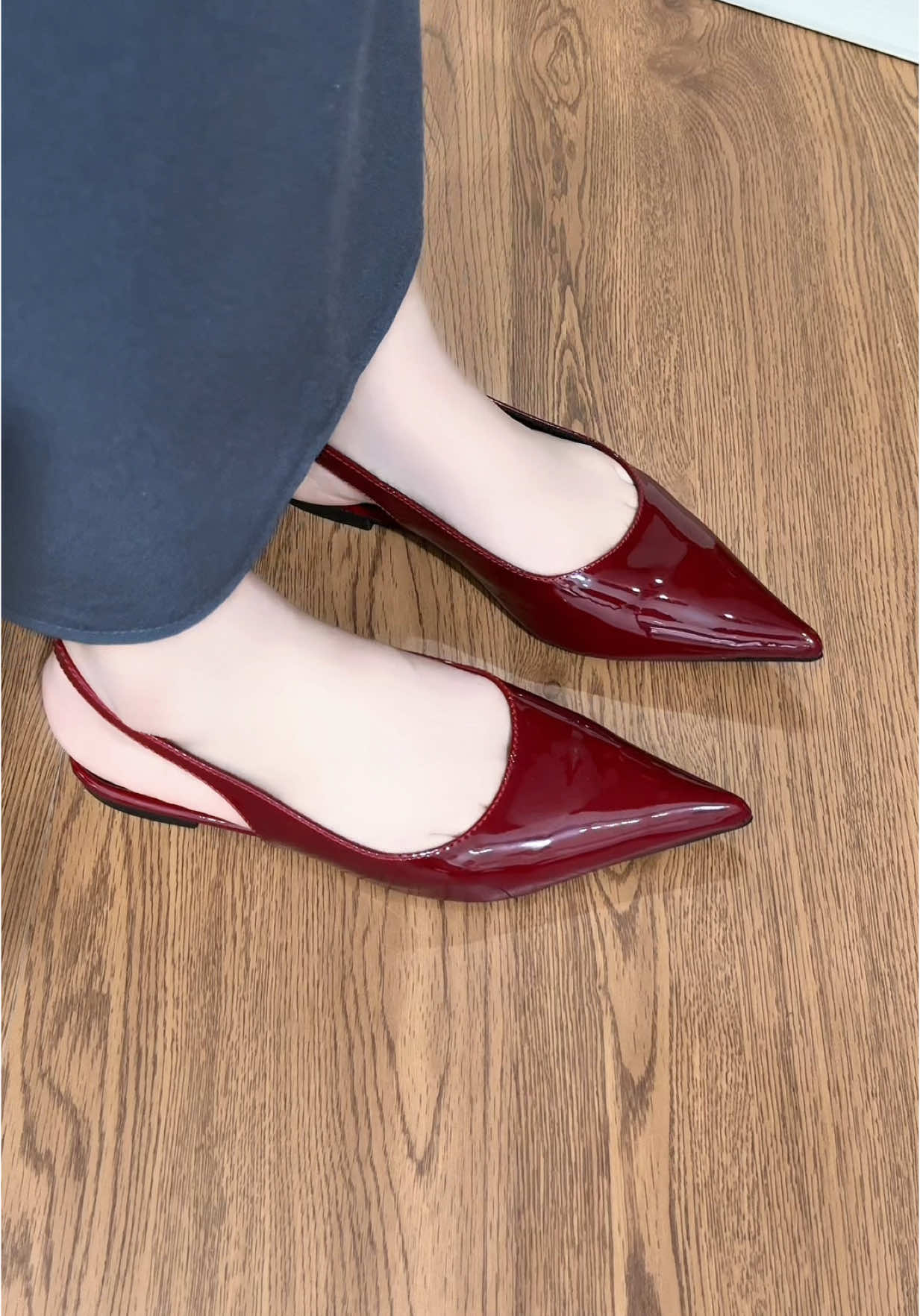 Giày bệt nu mũi nhọn #giaynu #giaybet #giaymuinhon #giayxinh #xuhuong 