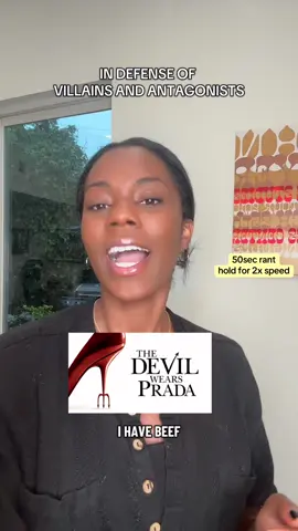 in a nutshell - villains keep things interesting, antagonists are meant to be obstacles - all villains are antagonists but not all antagonists are villains. #thedevilwearsprada #bravotv #filmtok #realhousewives 