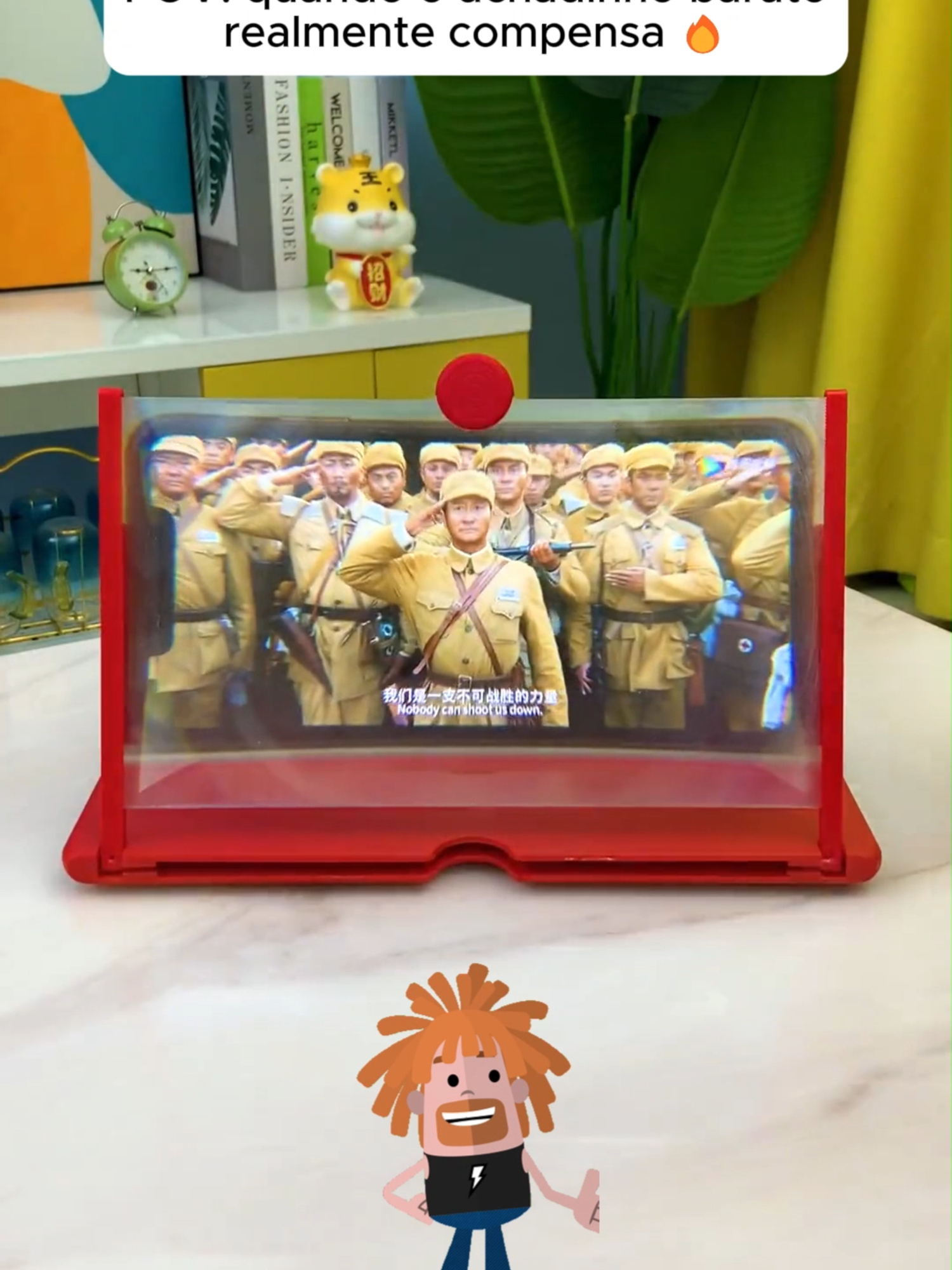 Cinema portátil por R$11,99 🎬 #tiktokshop #promoção #achadinhos