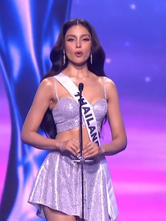 Miss Universe Thailand, Praveenar Singh calls out country name at Final Competition Miss Universe 2025 #missuniversethailand #missuniverse2025 #missuniverse #praveenarsingh