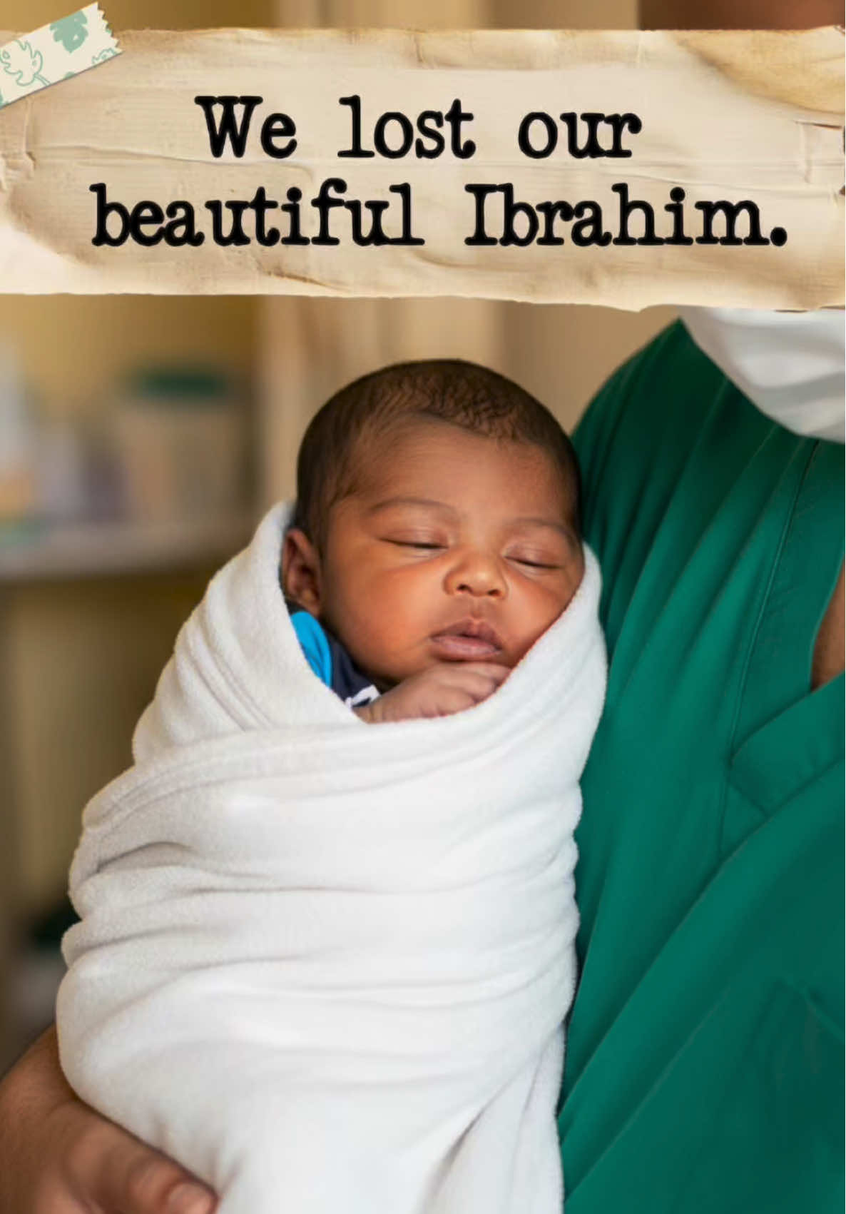 Ibrahim, our beautiful soul, is gone. 