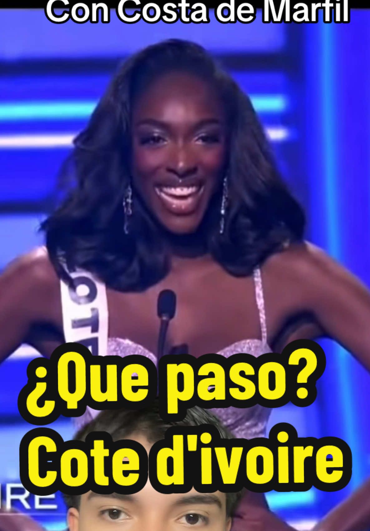 Que pasó con Costa de Marfil #missuniverso2025 #cotedivoire🇨🇮 #oliviayace #costademarfil 