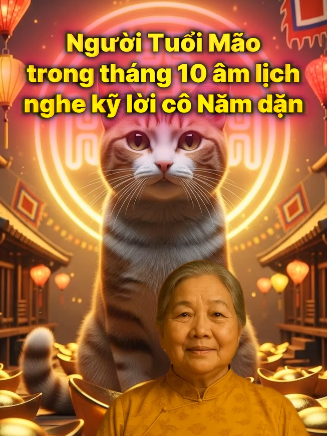 Người Tuổi Mão trong tháng 10 âm lịch nghe kỹ lời cô dặn #conamphongthuy #tuvi12congiap #phongthuytamlinh #maymantailoc🍀☘️ #phongthuy #tuvi #tuoidan#tuoimao