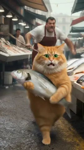 🥺🥺🥺kelaperan oyen sampai iya maling #kucinglucu#kucingoren #fyppp 