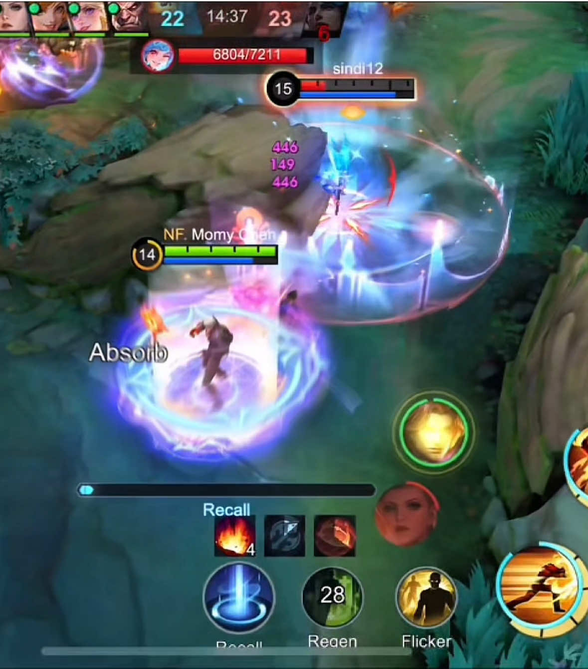 Gaada Hero yang lebih lincah dari Gusion😱‼️#MLBB #gusion #montage #fyp #MLBBIDCreator 