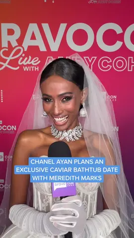 Bathtub date, be there. Don't miss Bravo's Holiday Spectacular from #BravoCon Live on Bravo! #ChanelAyan #MeredithMarks #BravoCon2025