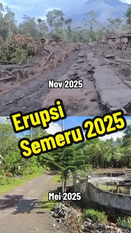 Kondisi Dusun Supiturang Sumbersari Kec.Pronojiwo Kab.Lumajang setelah terdampak erupsi gunung Semeru pada 19 Nov 2025 Semoga Lekas Membaik Lumajang  #erupsigunungsemeru #semeru #gunungsemeru #semerumeletus #semerulumajang #supiturang #pronojiwo  #lumajang #masukberanda #fyp #fypage #foryoupage #foryou 