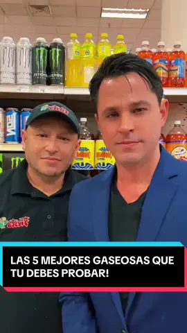 LAS 5 MEJORES GASEOSAS QUE TU DEBES PROBAR! #gaseosas #fyp 